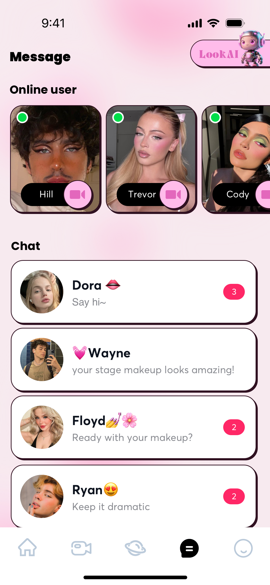 Messages screenshot